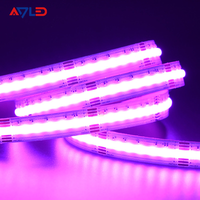 कनेक्टिंग LED स्ट्रिप लाइट्स 12mm 3 साल की वारंटी 840RGB CCT COB LED टेप लाइट